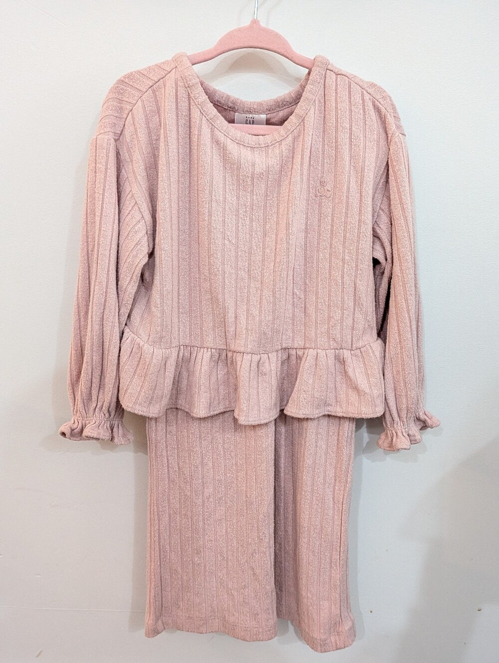 GAP Baby & Toddler Softspun Ruffle Rib Outfit Set
